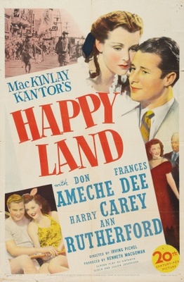 Happy Land movie poster (1943) poster