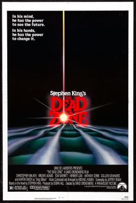 The Dead Zone movie poster (1983) tote bag