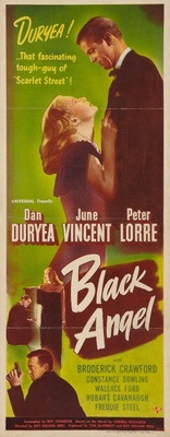 Black Angel movie poster (1946) mouse pad