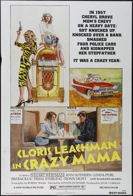 Crazy Mama movie poster (1975) Poster MOV_070551bd