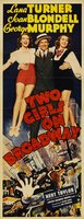 Two Girls on Broadway movie poster (1940) t-shirt #MOV_0710481a