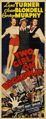 Two Girls on Broadway movie poster (1940) tote bag
