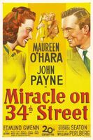Miracle on 34th Street movie poster (1947) Sweatshirt #661197