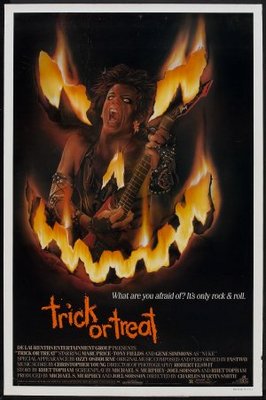 Trick or Treat movie poster (1986) mouse pad
