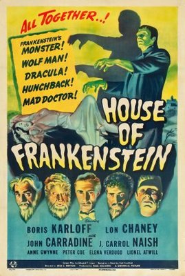 House of Frankenstein movie poster (1944) Sweatshirt
