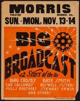 The Big Broadcast movie poster (1932) Sweatshirt #1177041