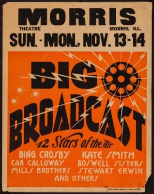 The Big Broadcast movie poster (1932) Mouse Pad MOV_07bbf333