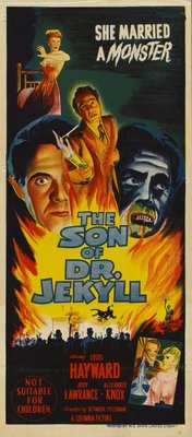 The Son of Dr. Jekyll movie poster (1951) calendar