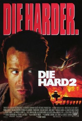 Die Hard 2 movie poster (1990) Mouse Pad MOV_07d92926
