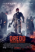 Dredd movie poster (2012) hoodie #749424
