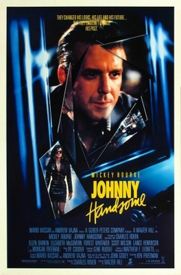 Johnny Handsome movie poster (1989) tote bag