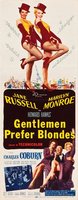 Gentlemen Prefer Blondes movie poster (1953) t-shirt #MOV_07f80791