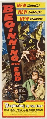 Beginning of the End movie poster (1957) Longsleeve T-shirt