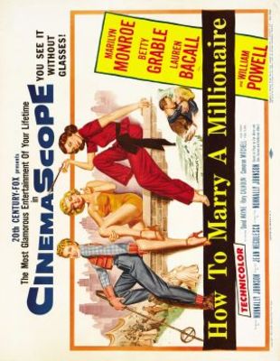 How to Marry a Millionaire movie poster (1953) Poster MOV_08207c05