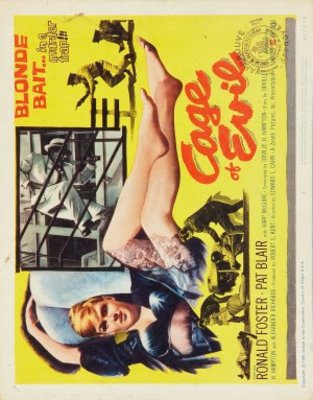 Cage of Evil movie poster (1960) Longsleeve T-shirt
