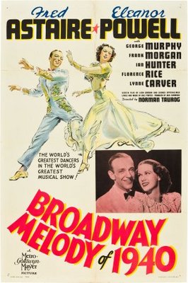 Broadway Melody of 1940 movie poster (1940) calendar