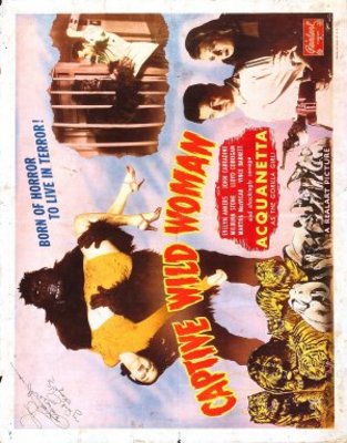 Captive Wild Woman movie poster (1943) Poster MOV_0888be89
