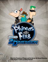 Phineas and Ferb: Across the Second Dimension movie poster (2011) Poster MOV_089fd04f