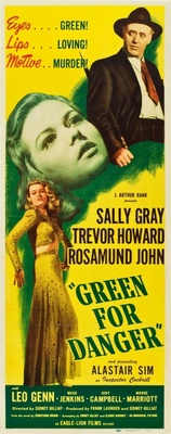 Green for Danger movie poster (1946) calendar