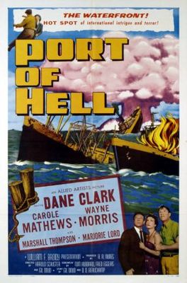 Port of Hell movie poster (1954) Longsleeve T-shirt
