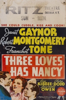 Three Loves Has Nancy movie poster (1938) mouse pad
