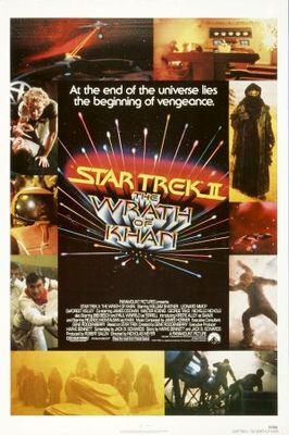 Star Trek: The Wrath Of Khan movie poster (1982) calendar