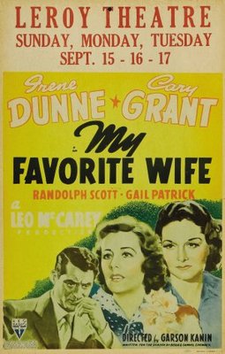 My Favorite Wife movie poster (1940) mouse pad