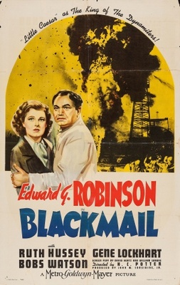 Blackmail movie poster (1939) mouse pad