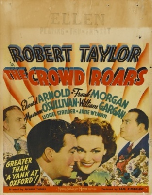 The Crowd Roars movie poster (1938) poster