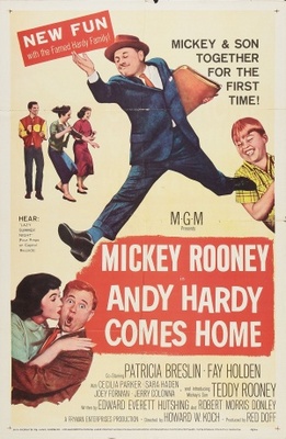 Andy Hardy Comes Home movie poster (1958) poster