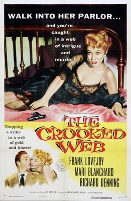 The Crooked Web movie poster (1955) Longsleeve T-shirt