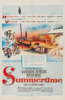 Summertime movie poster (1955) Longsleeve T-shirt