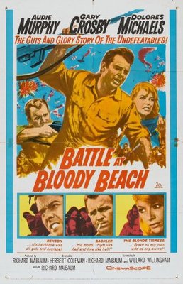Battle at Bloody Beach movie poster (1961) Longsleeve T-shirt