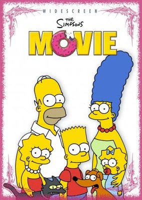 The Simpsons Movie movie poster (2007) tote bag