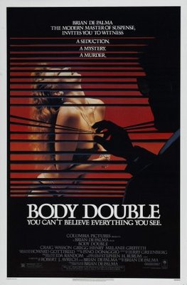 Body Double movie poster (1984) calendar