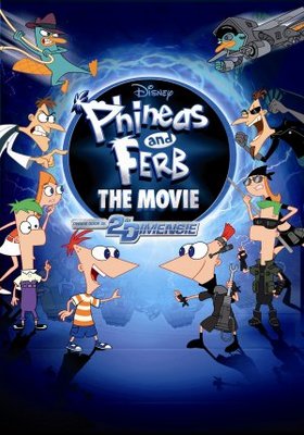 Phineas and Ferb: Across the Second Dimension movie poster (2011) calendar