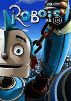 Robots movie poster (2005) Mouse Pad MOV_0a9f1aed
