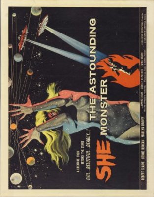 The Astounding She-Monster movie poster (1957) calendar