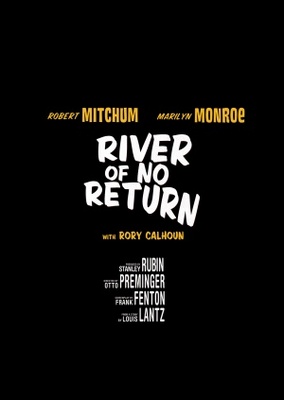 River of No Return movie poster (1954) calendar