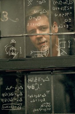 A Beautiful Mind movie poster (2001) mouse pad