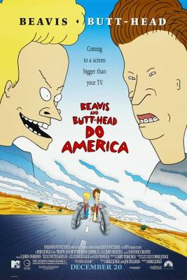Beavis and Butt-Head Do America movie poster (1996) poster