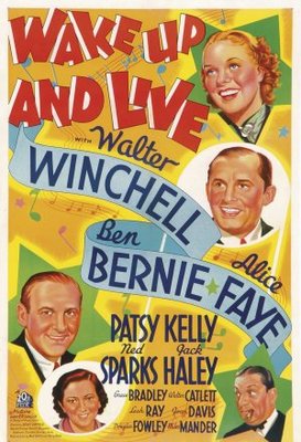 Wake Up and Live movie poster (1937) Poster MOV_0b5de6cf
