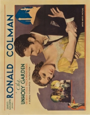 The Unholy Garden movie poster (1931) poster
