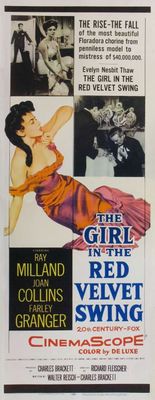 The Girl in the Red Velvet Swing movie poster (1955) hoodie