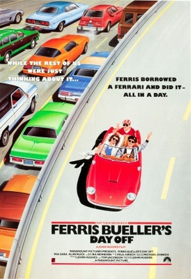 Ferris Bueller's Day Off movie poster (1986) Longsleeve T-shirt