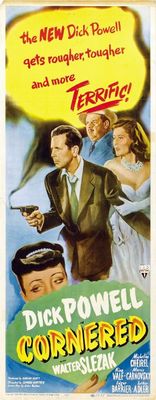 Cornered movie poster (1945) tote bag