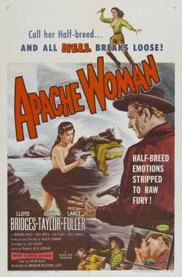 Apache Woman movie poster (1955) tote bag