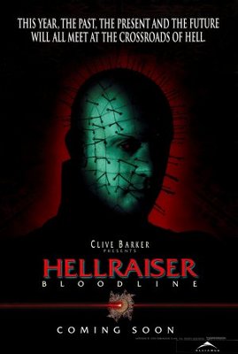 Hellraiser: Bloodline movie poster (1996) tote bag