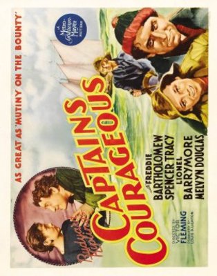 Captains Courageous movie poster (1937) poster
