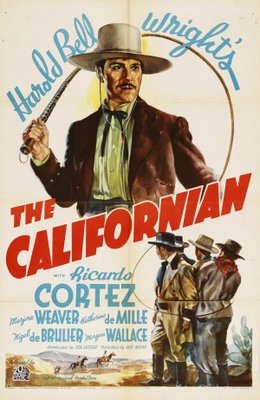 The Californian movie poster (1937) calendar
